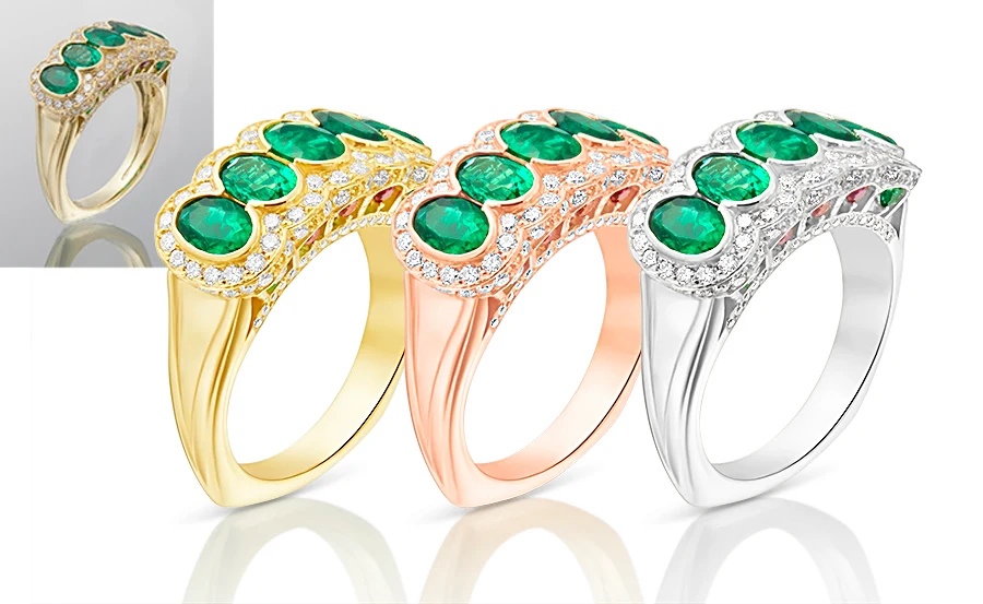 jewelry photo editing and retouching